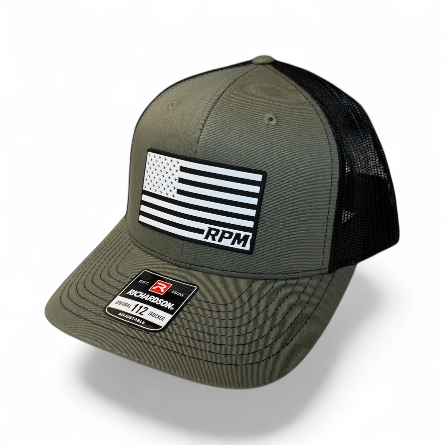 Dr. Parker's RPM Flag Patch Hats (5 options) - Image 3